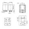 Kjell Elektronikk|Svakstrøm|Relé 230 V 2-polet (250 V / 10 A) 10 A / 250 V