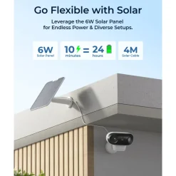 Reolink Alarmsystemer|Skimmingsbeskyttelse|Argus 4 Pro Trådløst 4K-overvåkingskamera
