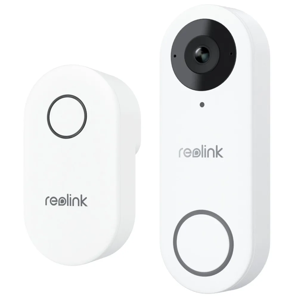 Reolink Smart Dørklokke|Smart Dørklokke|D340W 2K Videodørklokke