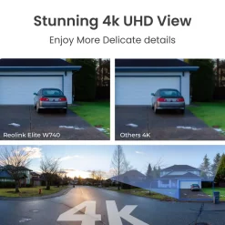 Reolink Kameraovervåking|Elite WiFi 4K 180° overvåkingskamera