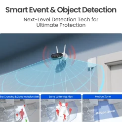 Reolink Kameraovervåking|Elite WiFi 4K 180° overvåkingskamera