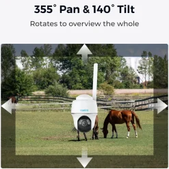 Reolink Alarmsystemer|Skimmingsbeskyttelse|Go Series G430 - Utendørs 4G LTE Kamera 2K