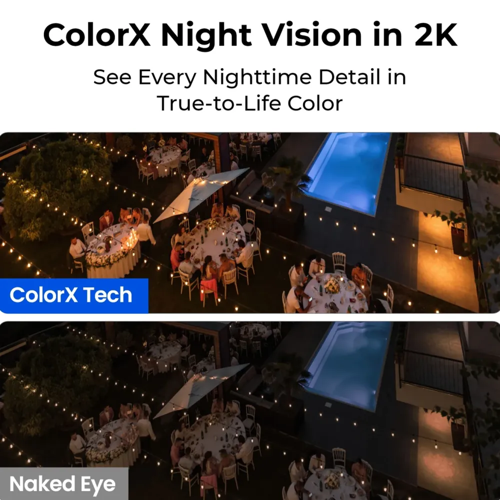 Reolink Kameraovervåking|Home Hub med 2x Altas 2K-kameraer