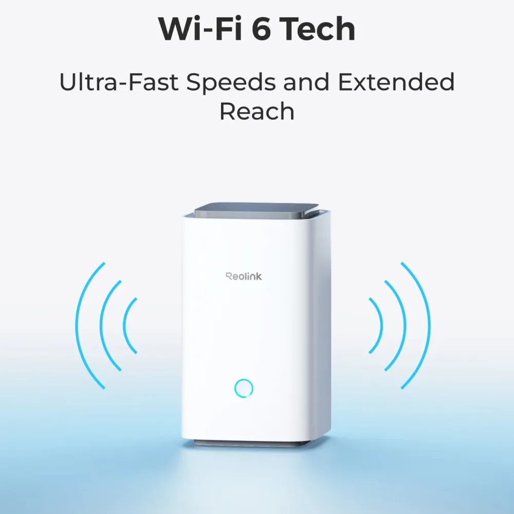 Reolink Kameraovervåking|Home Hub med 2x Altas 2K-kameraer