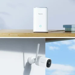 Reolink Kameraovervåking|Home Hub med 2x Altas 2K-kameraer