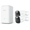 Reolink Kameraovervåking|Home Hub med 2x Argus Eco Ultra 4K-kamera