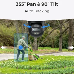 Reolink Kameraovervåking|TrackMix Wifi PTZ-overvåkingskamera
