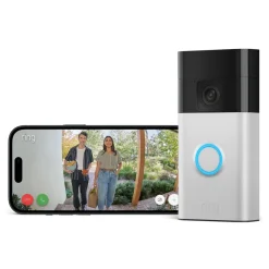 Ring Smart Dørklokke|Smart Dørklokke|Battery Video Doorbell med Chime Gen.2