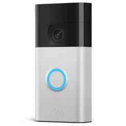 Ring Smart Dørklokke|Smart Dørklokke|Battery Video Doorbell med Chime Gen.2