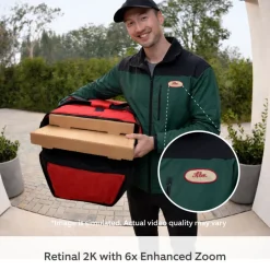 Ring Smart Dørklokke|Smart Dørklokke|Battery Video Doorbell Retinal 2K