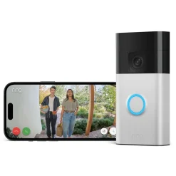 Ring Smart Dørklokke|Smart Dørklokke|Battery Video Doorbell