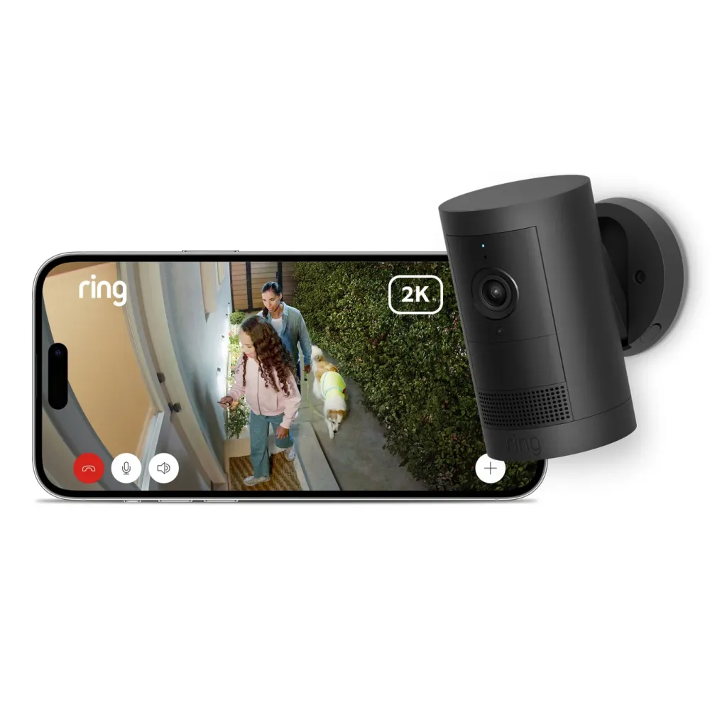 Ring Kameraovervåking|Outdoor Cam Plus Battery - Retinal 2K overvåkingskamera