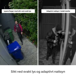 Ring Kameraovervåking|Outdoor Cam Pro Plug-in - Retinal 4K overvåkingskamera