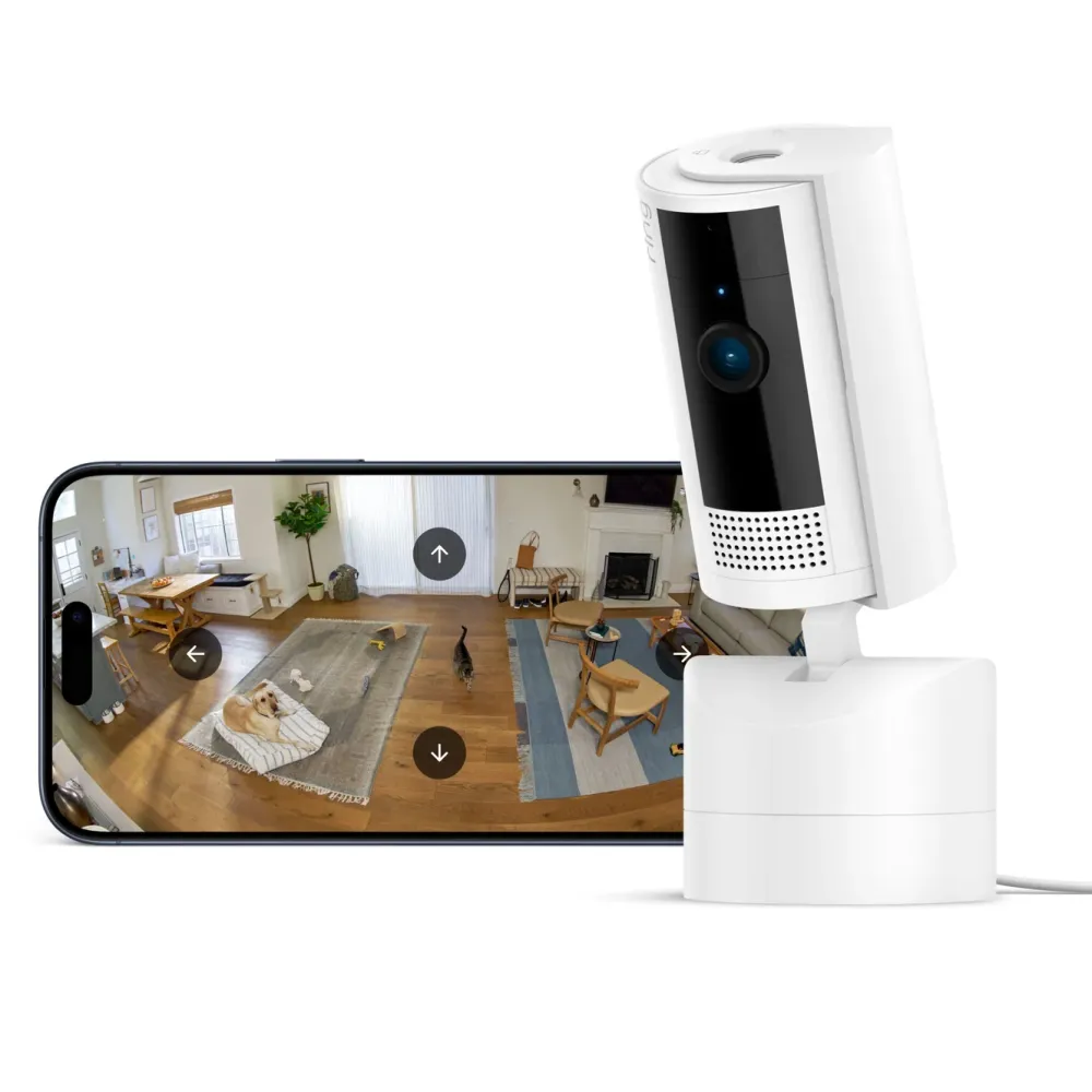 Ring Kameraovervåking|Pan-Tilt Indoor Camera