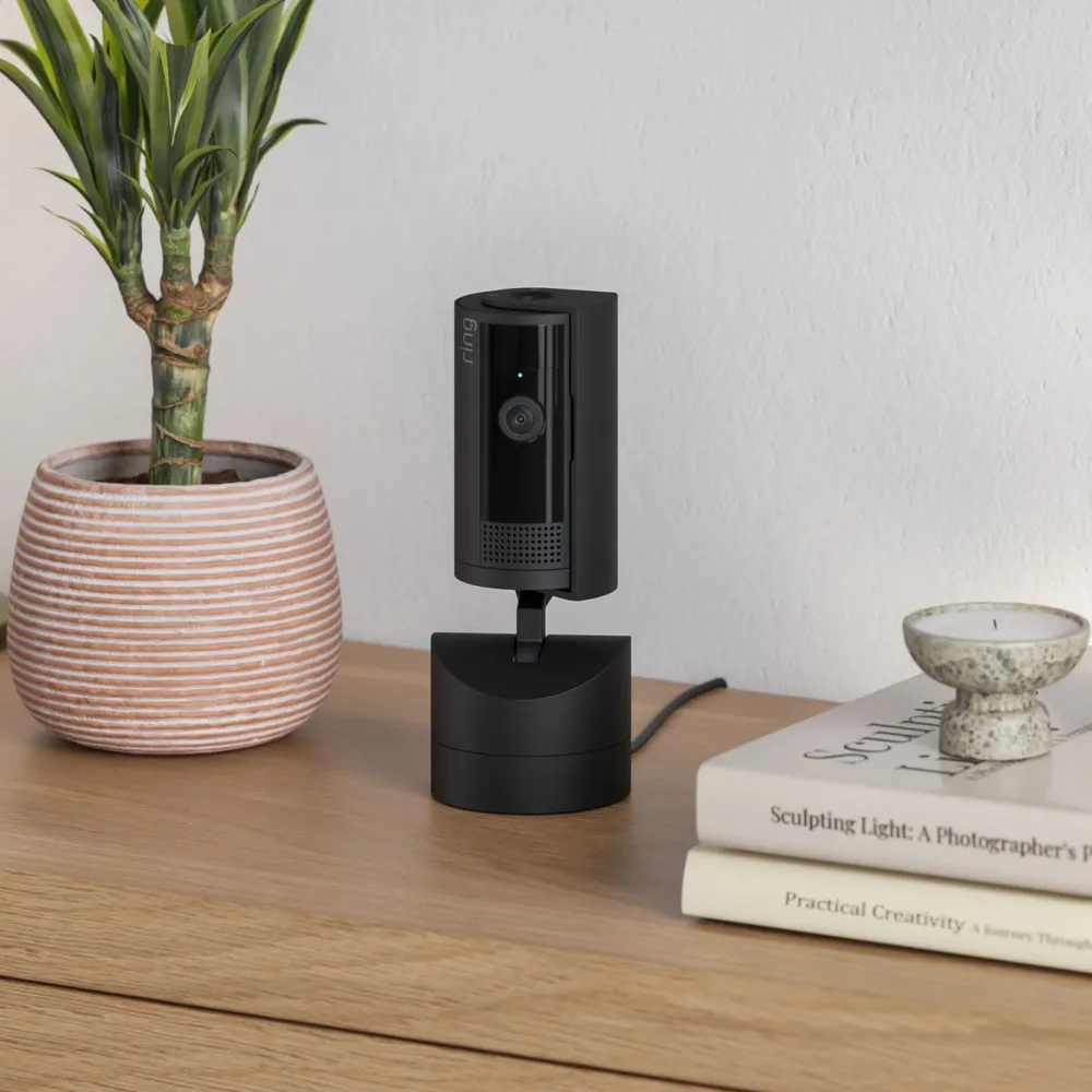 Ring Kameraovervåking|Pan-Tilt Indoor Camera