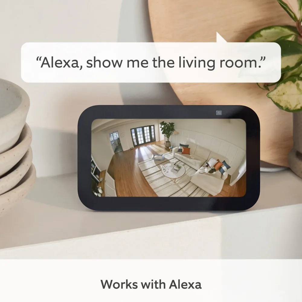 Ring Kameraovervåking|Pan-Tilt Indoor Camera
