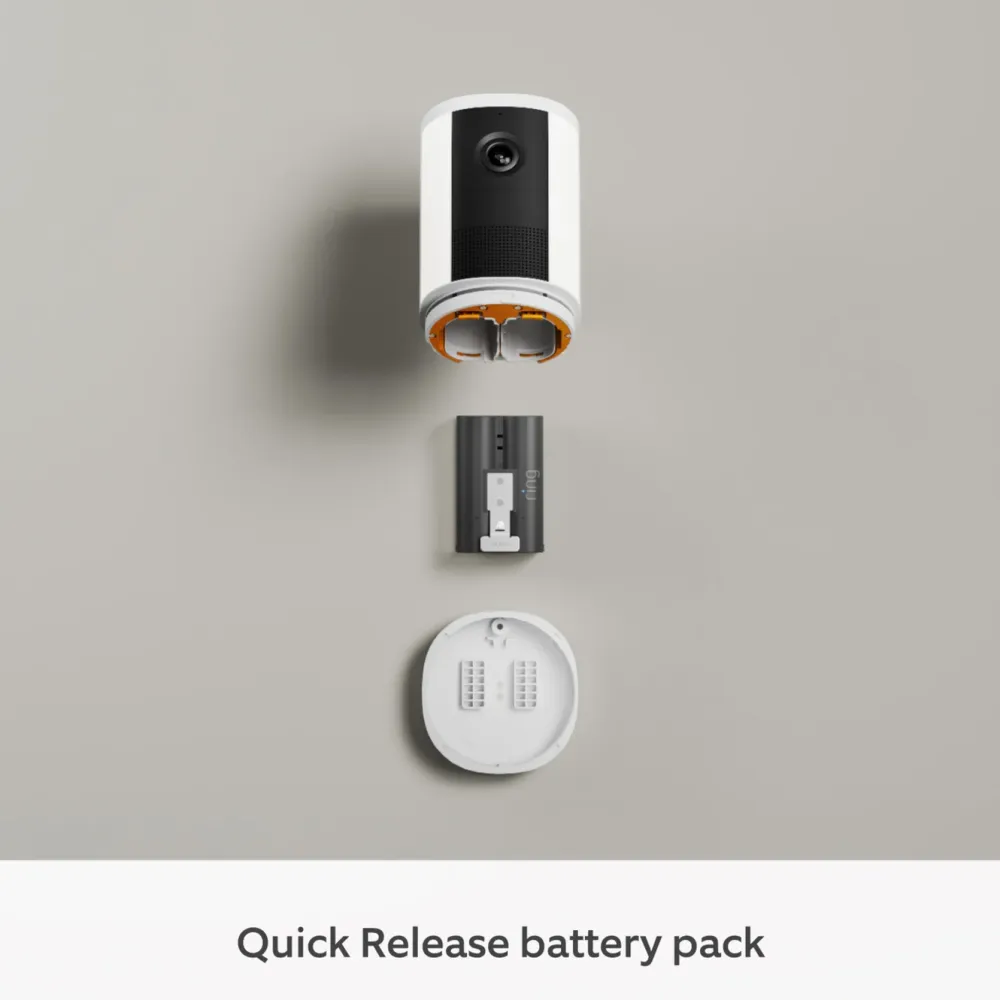 Ring Kameraovervåking|Spotlight Cam Battery (2nd Gen) trådløst overvåkingskamera