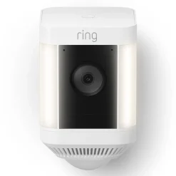 Ring Kameraovervåking|Spotlight Cam Plus Battery Trådløst overvåkingskamera Hvit