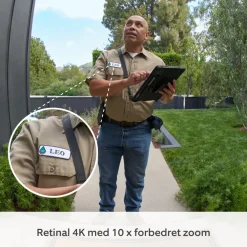 Ring Smart Dørklokke|Smart Dørklokke|Wired Video Doorbell Pro - Retinal 4K