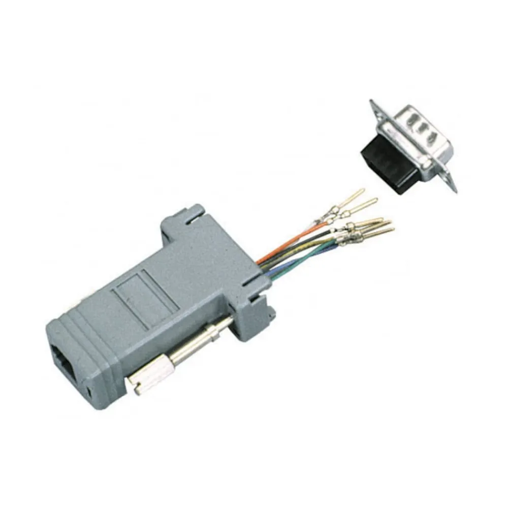Kjell Datamaskinkomponenter|RJ45 til DB9 stiftadapter