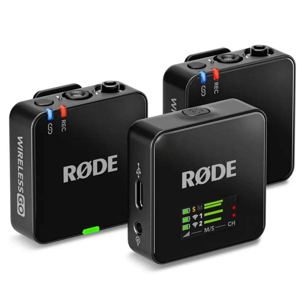 Rode Mikrofoner|Wireless GO Gen 3 Trådløst mikrofonsystem