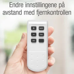 Rubicson Inneklima|Rengjøring|Gulvvifte med fjernkontroll Ø35 cm