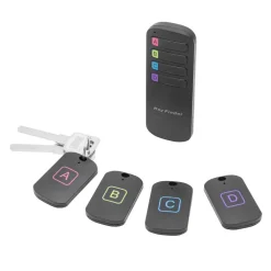 Rubicson Gps|Keyfinder med fjernkontroll 4-pk.