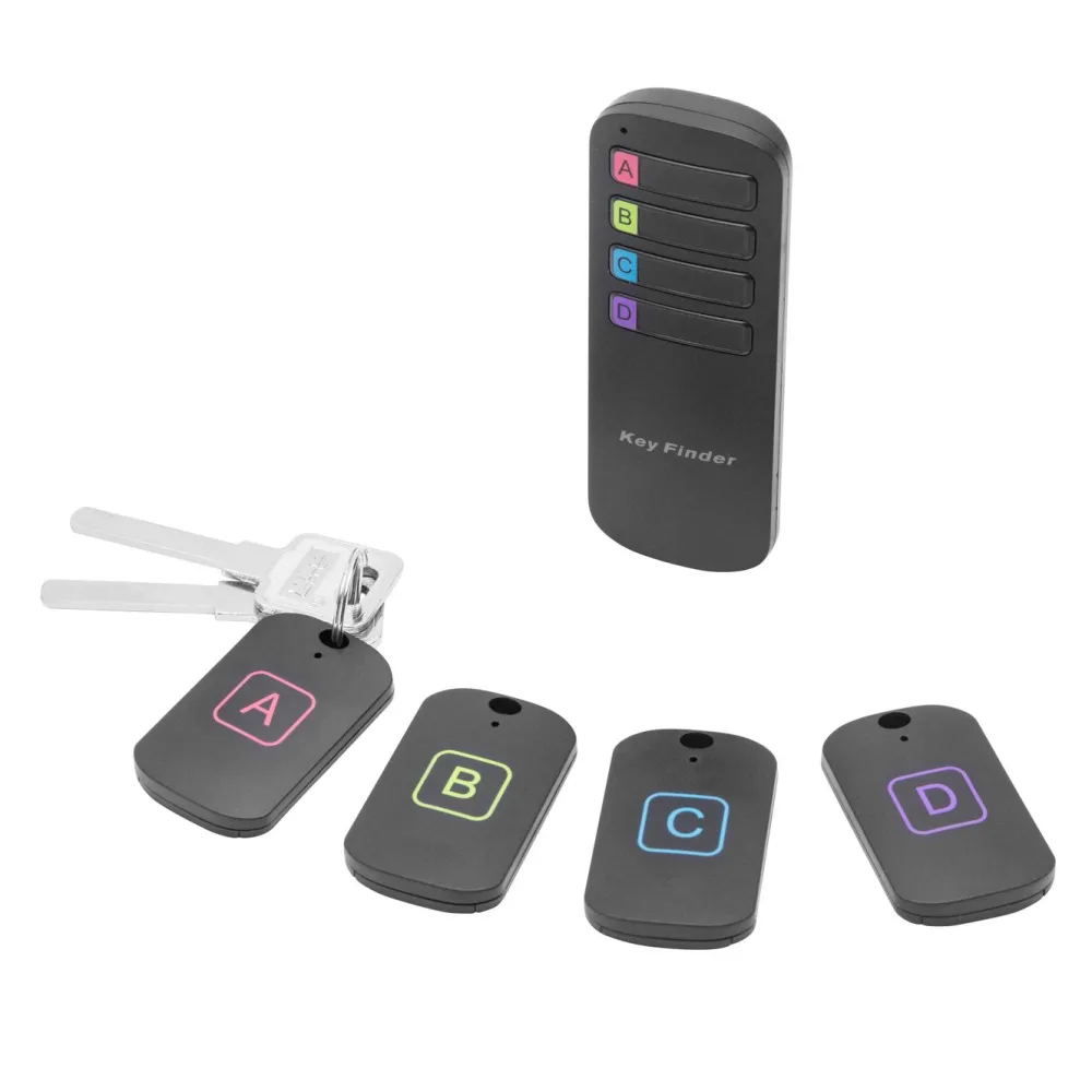 Rubicson Gps|Keyfinder med fjernkontroll 4-pk.