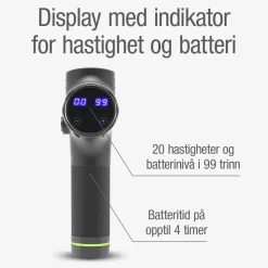 Rubicson Inneklima|Rengjøring|Recovery Massasjepistol USB-C