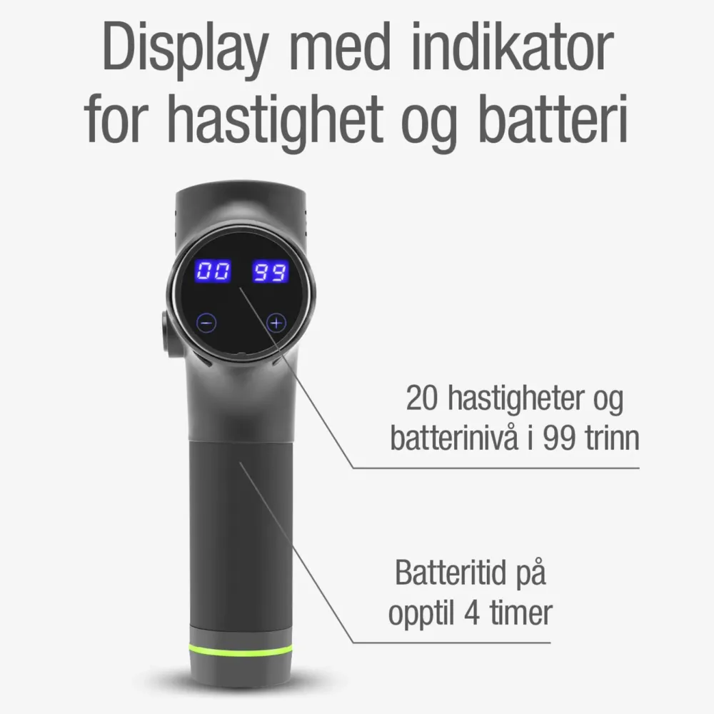 Rubicson Inneklima|Rengjøring|Recovery Massasjepistol USB-C