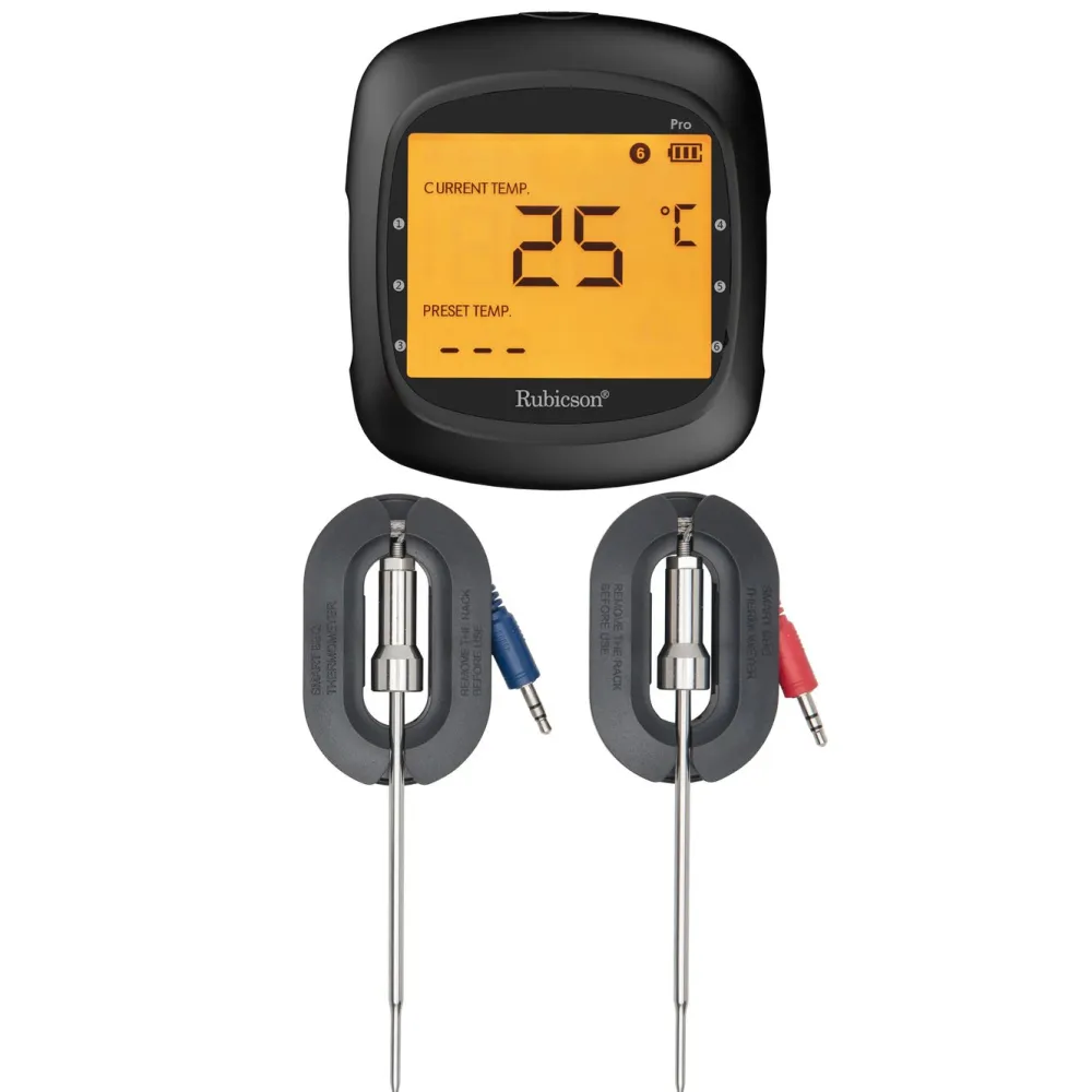 Rubicson Kjøkken Og Spisestue|Smart BBQ-termometer med to sensorer