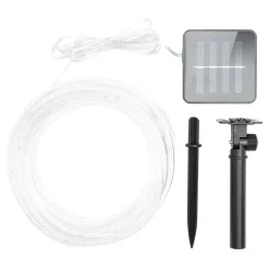 Rubicson Lyslenker|Utendørs Belysning|Solcelledrevet lyslenke 75 LED 7,5 m
