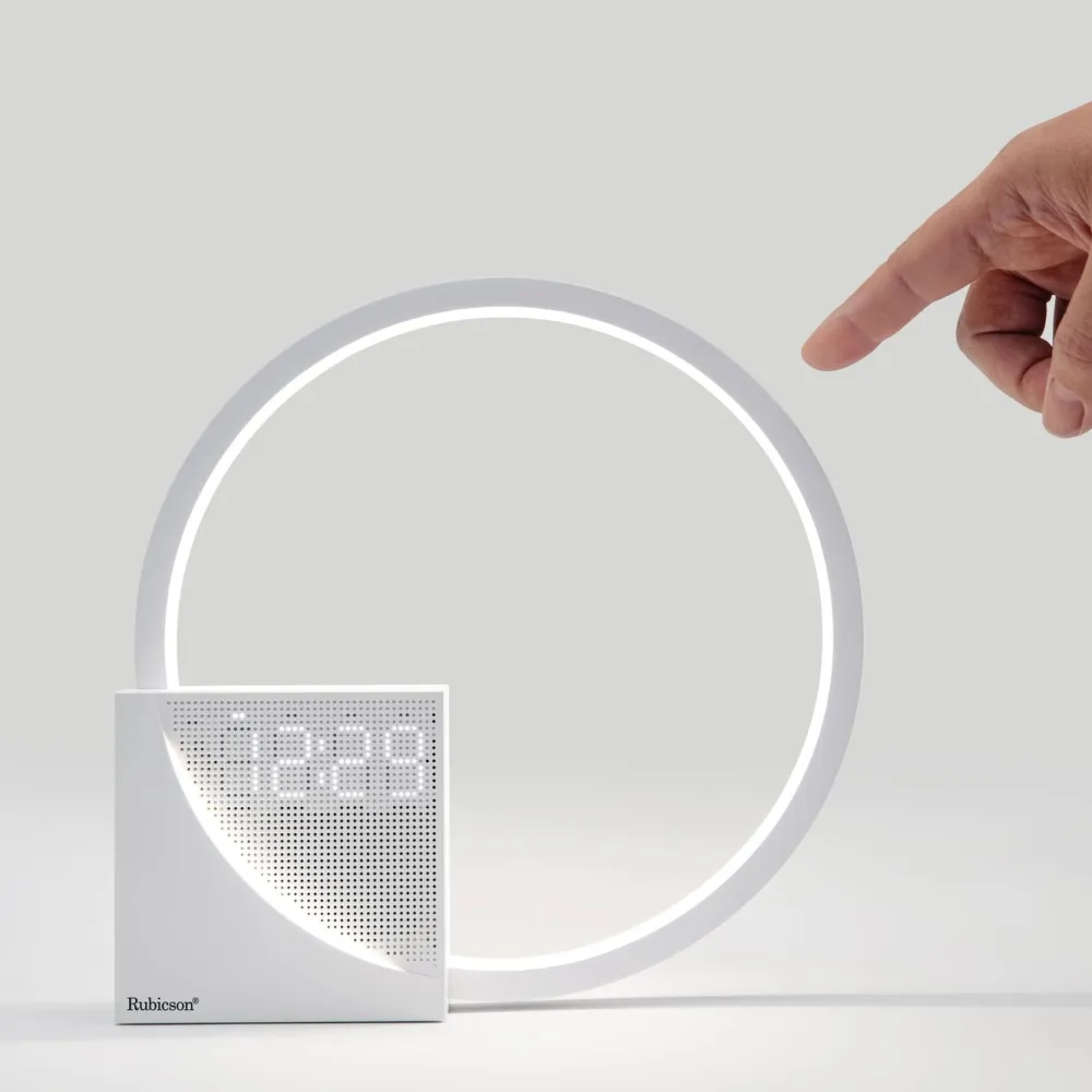 Rubicson Klokker Og Tellere|Wake-up light Vekkerklokke med nattlampe