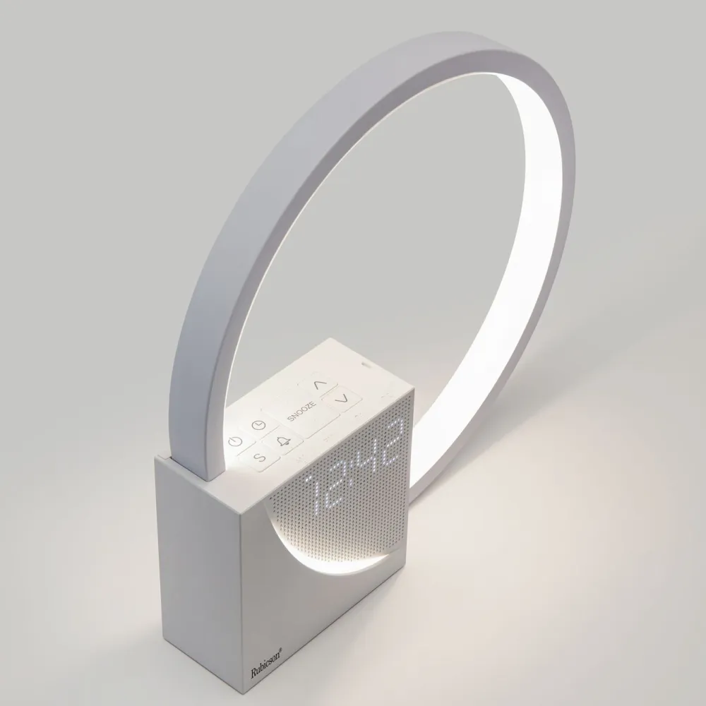 Rubicson Klokker Og Tellere|Wake-up light Vekkerklokke med nattlampe