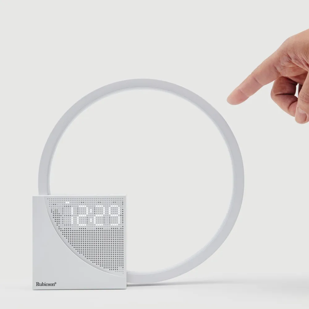 Rubicson Klokker Og Tellere|Wake-up light Vekkerklokke med nattlampe