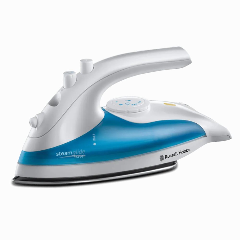 Russell Hobbs Rengjøring|Robotstøvsuger|Steam Glide Travel reisestrykejern 830W