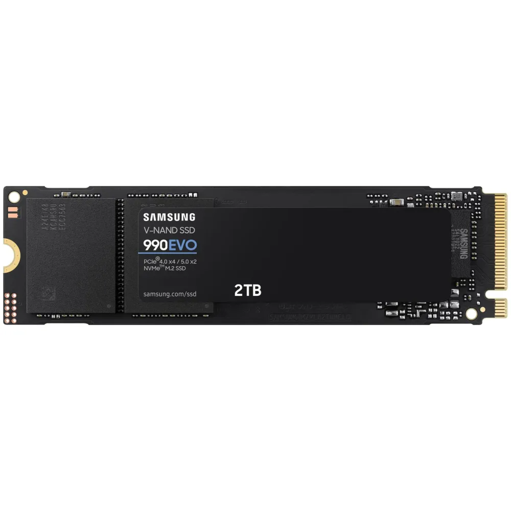 Samsung Datamaskinkomponenter|990 Evo NVMe M.2 SSD 2 TB