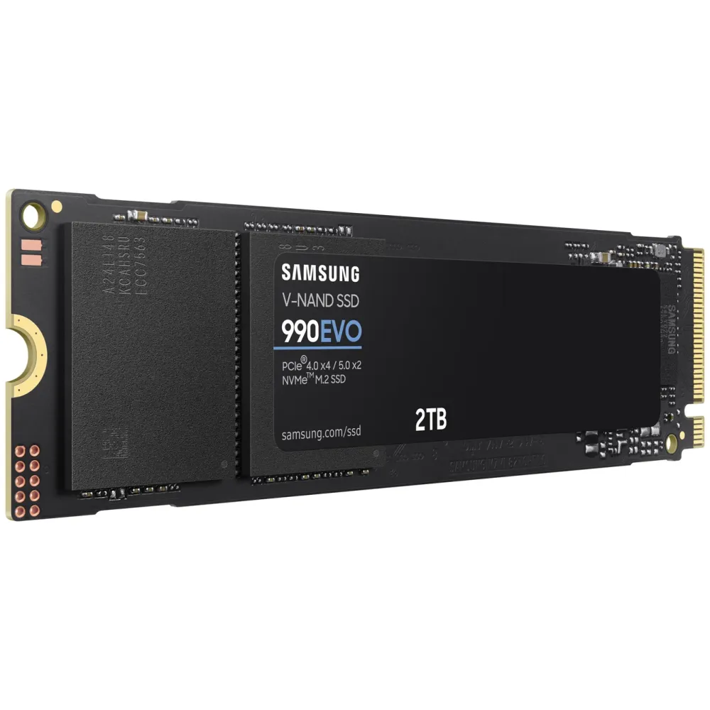 Samsung Datamaskinkomponenter|990 Evo NVMe M.2 SSD 2 TB