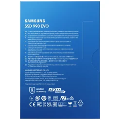 Samsung Datamaskinkomponenter|990 Evo NVMe M.2 SSD 2 TB