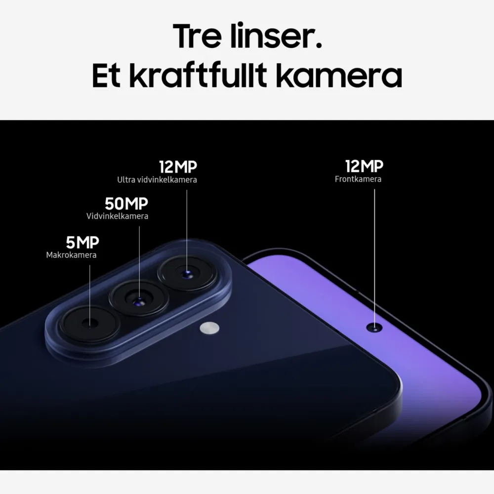 Samsung Mobiltelefoner|Galaxy A57 5G Isblå