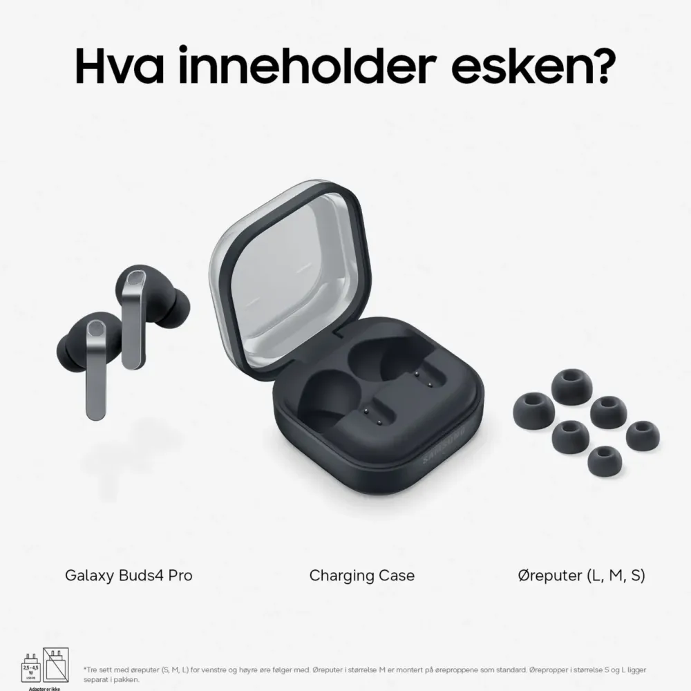 Samsung Hodetelefoner Og Hodesett|Galaxy Buds4 Pro