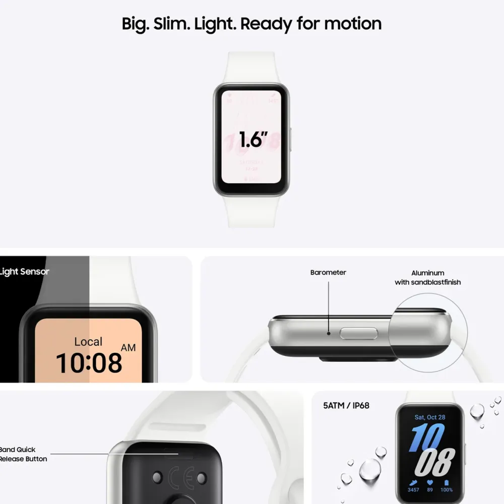 Samsung Smartklokker Og Ringer|Galaxy Fit 3