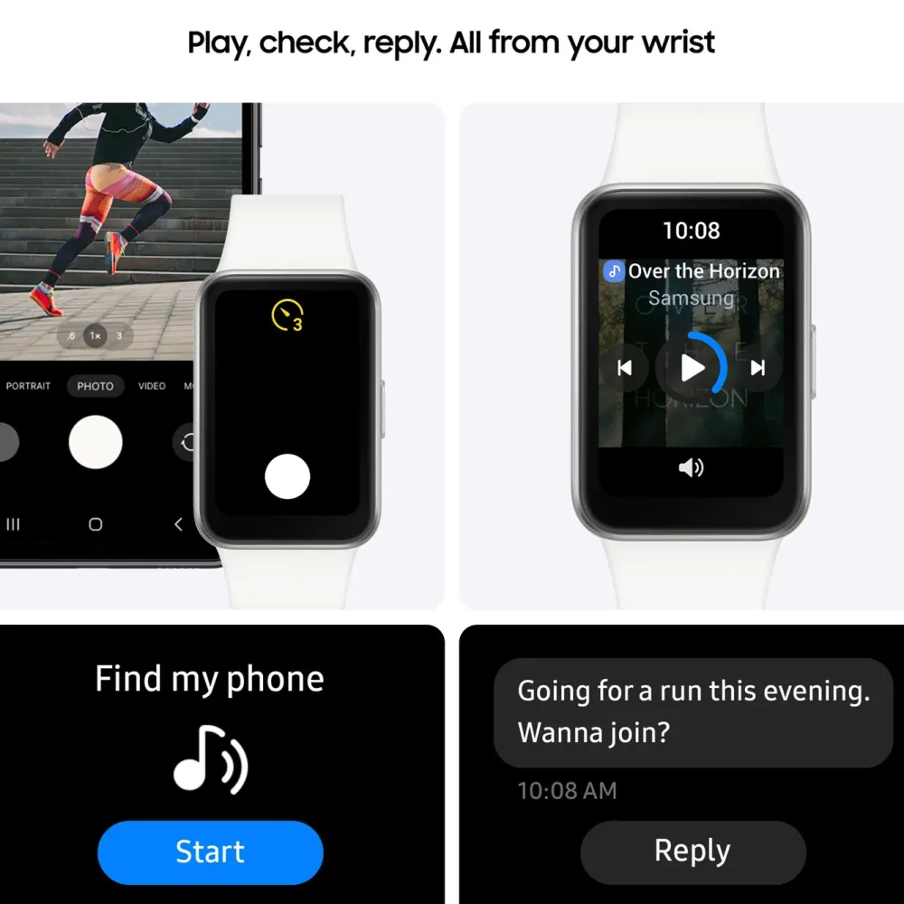 Samsung Smartklokker Og Ringer|Galaxy Fit 3