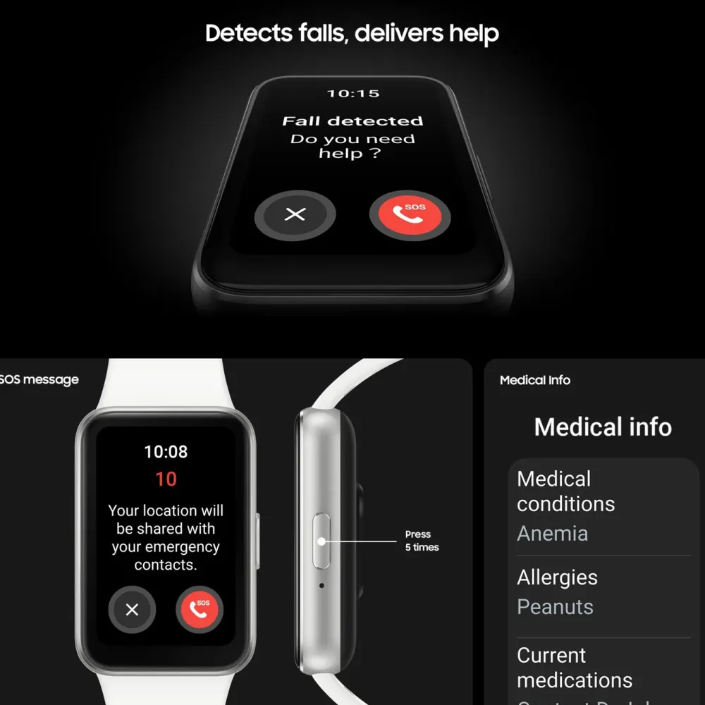 Samsung Smartklokker Og Ringer|Galaxy Fit 3