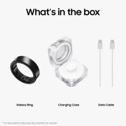 Samsung Smart Ring|Smartklokker Og Ringer|Galaxy Ring - Titanium Black Størrelse 10