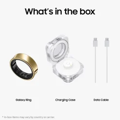 Samsung Smart Ring|Smartklokker Og Ringer|Galaxy Ring - Titanium Gold Størrelse 10