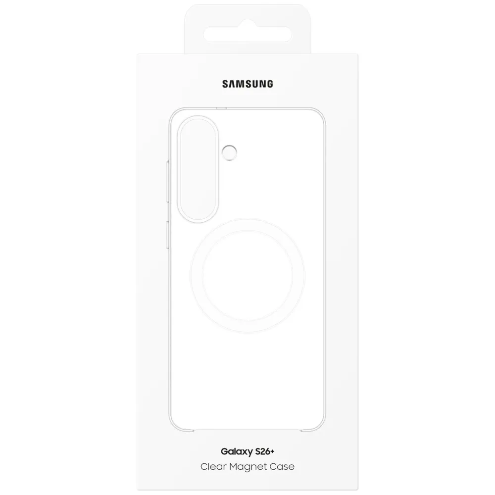Samsung Mobildeksler & Etui|Galaxy S26+ Clear Magnet Case Transparent