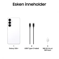 Samsung Mobiltelefoner|Galaxy S26+ 512GB