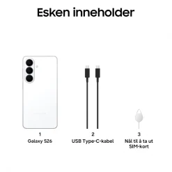 Samsung Mobiltelefoner|Galaxy S26 512GB