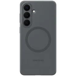 Samsung Mobildeksler & Etui|Galaxy S26+ Silicone Magnet Case Svart